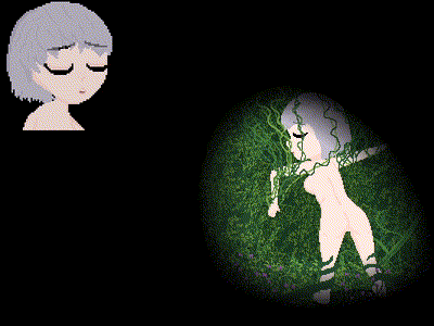 Coffee Story - animated 2D puzzle scene with horror and transformation elements