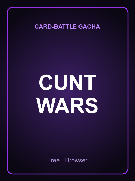 Cunt Wars cover