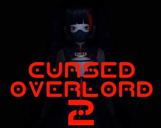 Cursed Overlord 2 cover art featuring the cursed overlord in a dark fantasy world