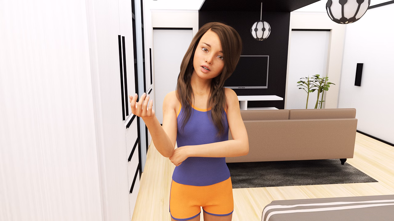 Dialogue scene illustrating the game's character depth