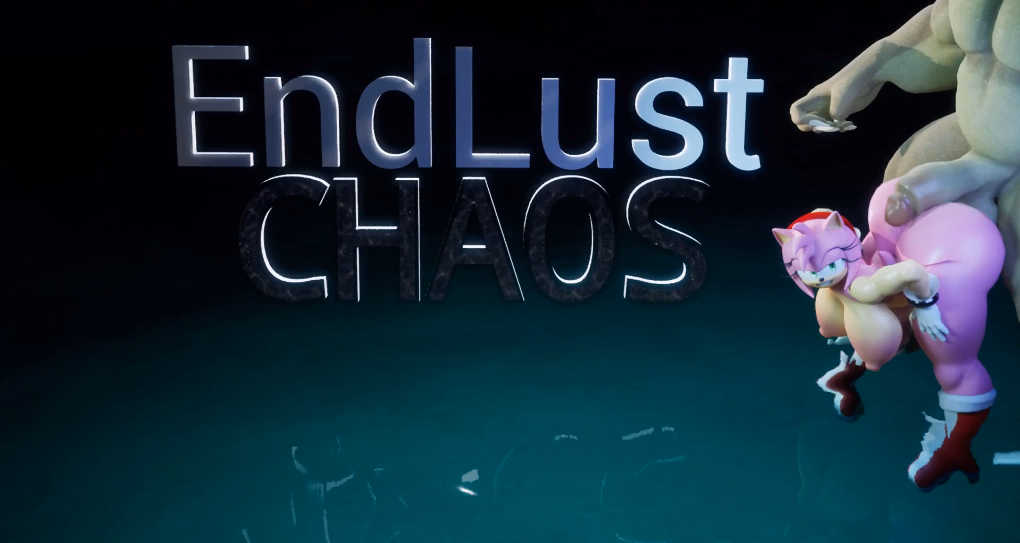 EndLust Chaos cover art featuring the female protagonist in a dark fantasy environment