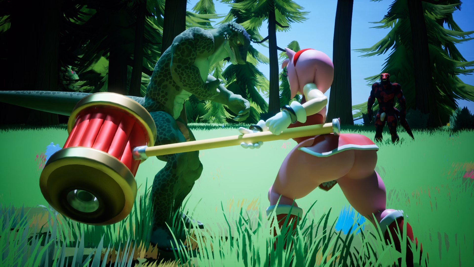 EndLust Chaos animated scene