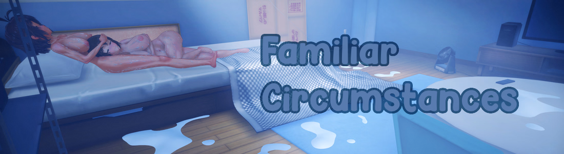 Familiar Circumstances cover art featuring the game's protagonists