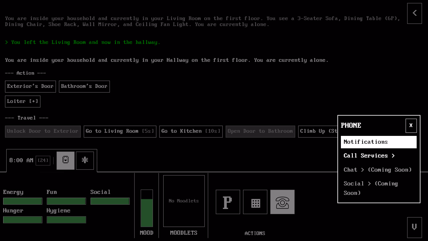 Hello World screenshot