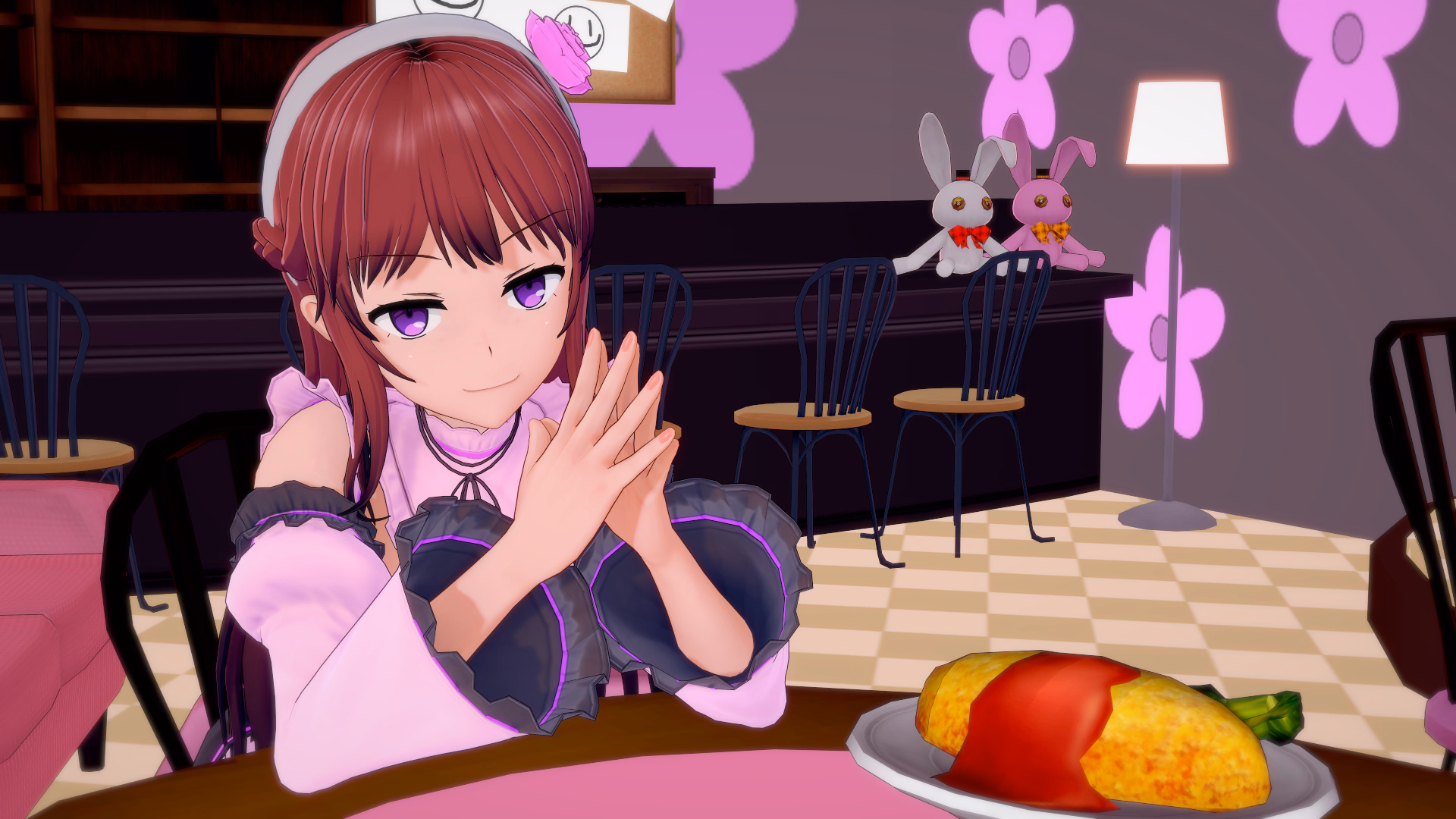 Character dialogue scene showing emotional confrontation