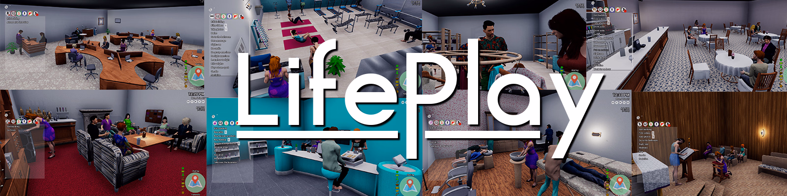 LifePlay cover art showing character customization