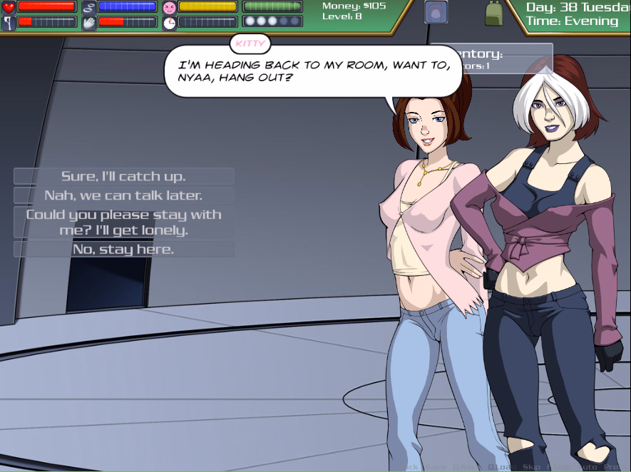 Screenshot showing the sandbox navigation and location map