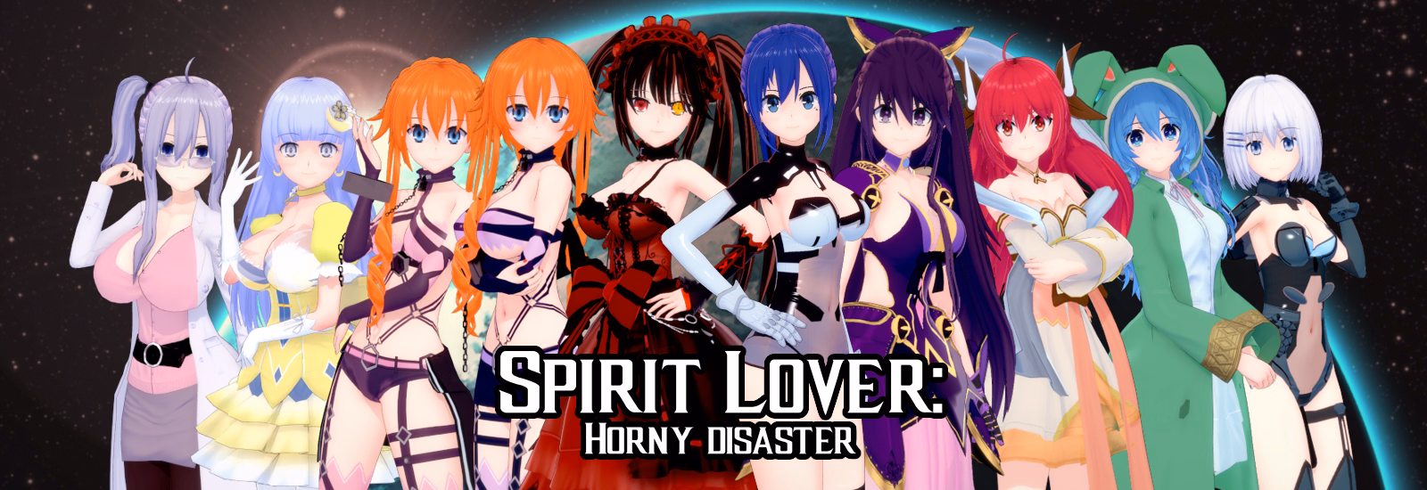 Spirit Lover cover art featuring the male protagonist and spirit companion