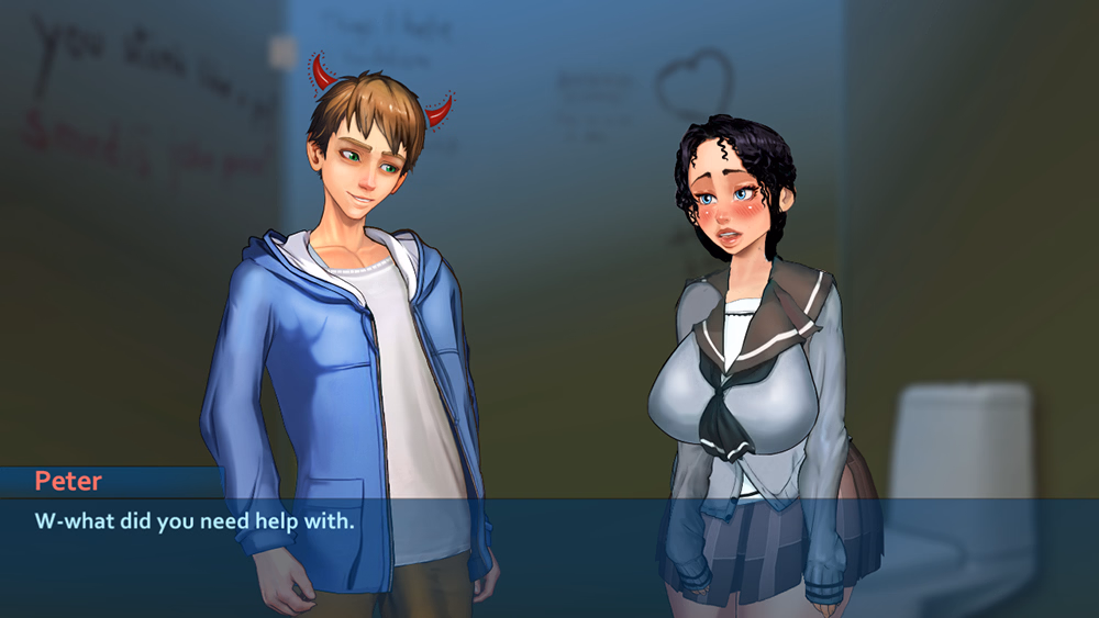 Explicit animated scene demonstrating Taffy Tales' animation quality