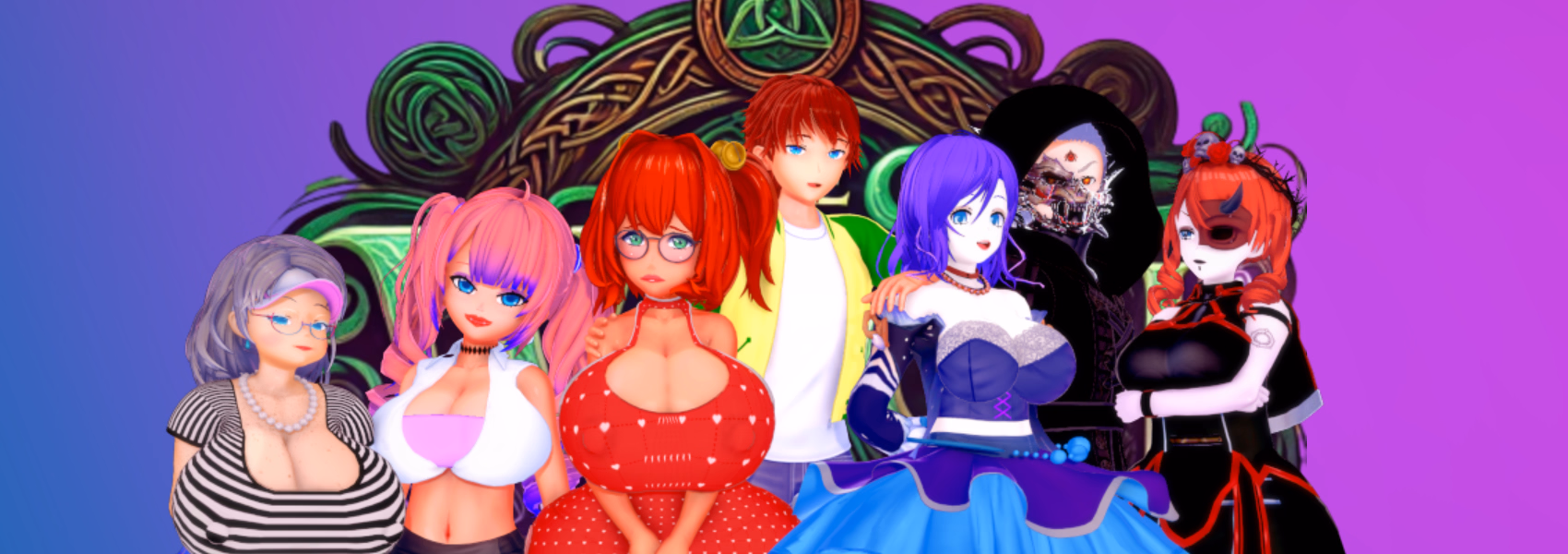 The Witch of Fate cover art featuring the game's witchy protagonist in a fantasy setting