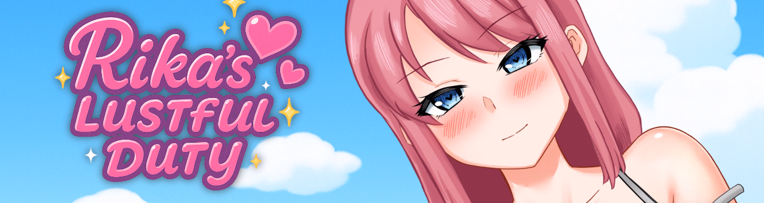 Cover art for Rika's Lustful Duty featuring the title character Rika